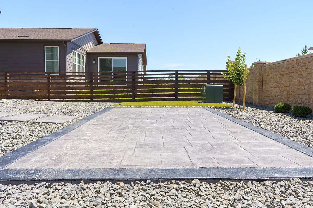 custom stamped concrete Colorado