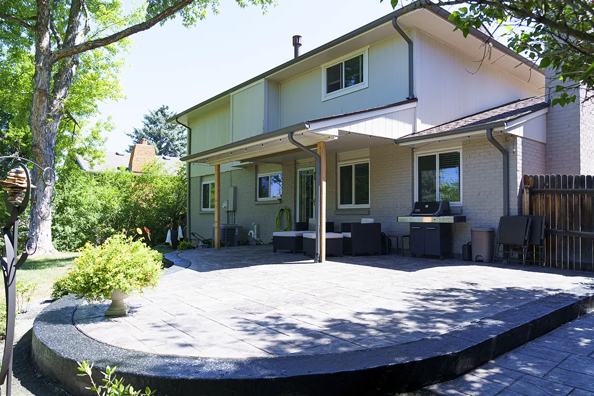professional stamped concrete installation Colorado