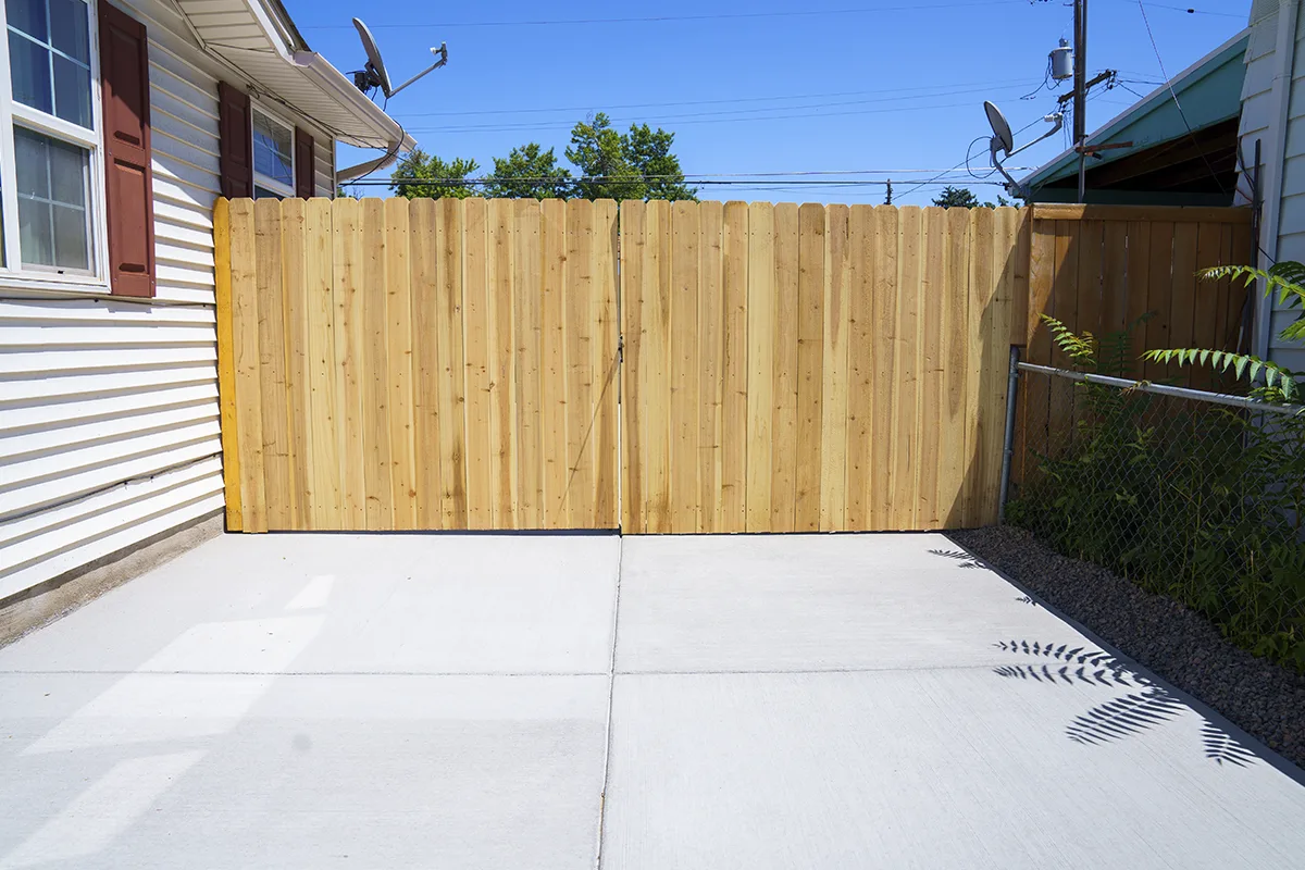 residential fence installation