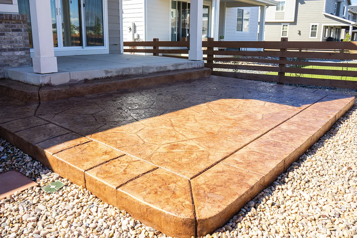 stamped concrete contractor Colorado